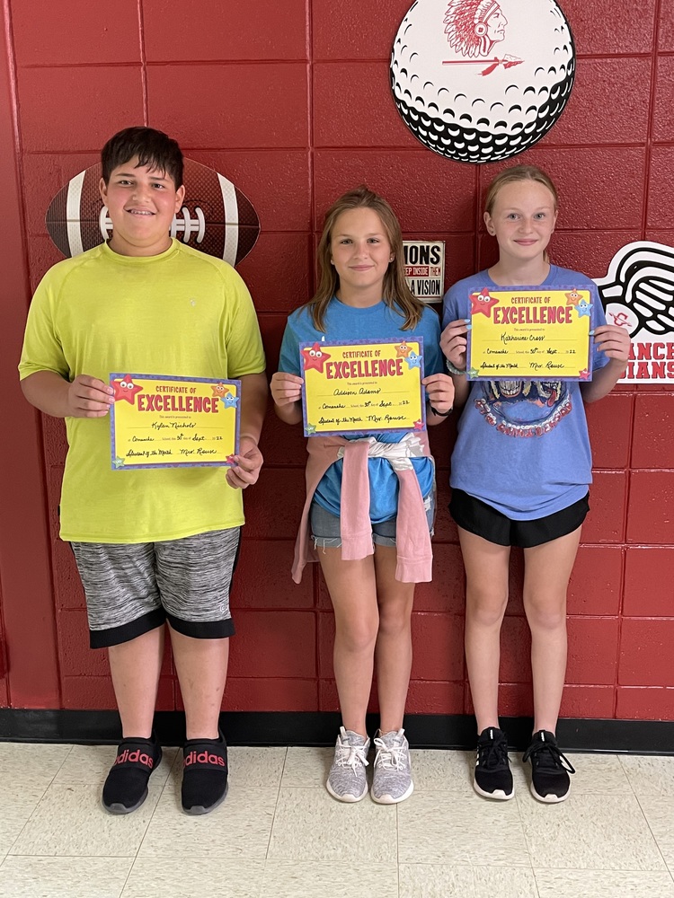 CMS September Students of the Month
