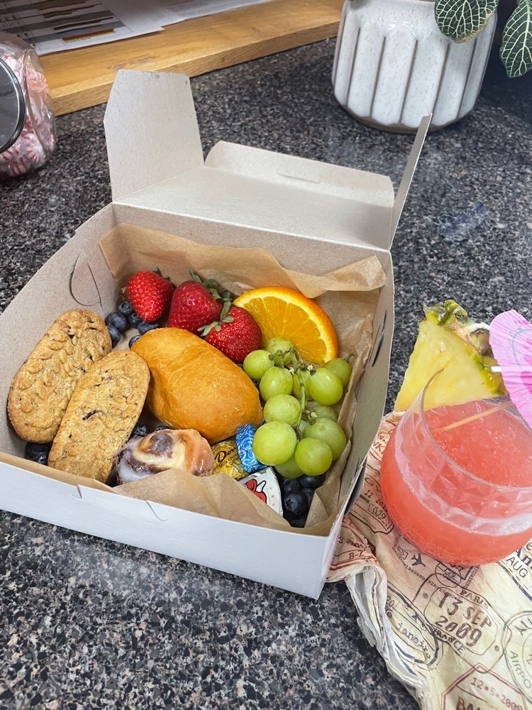 Hand Crafted beverage and Charcuterie box! 